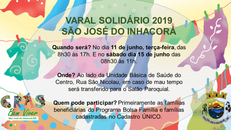 VARAL SOLIDÁRIO 2019